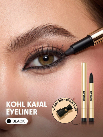 SHEGLAM Ez Glide Matte Eyeliner Pencil Highly Pigmented Black Smoky Eyes Matte Eyeliner Pencil