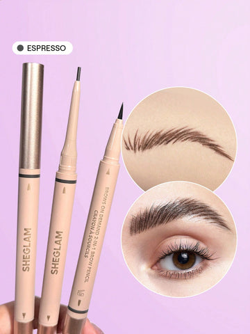 SHEGLAM Brows On Demand 2-In-1 Brow Pencil