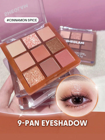 SHEGLAM Cinnamon Spice 9-Pan Eyeshadow Palette