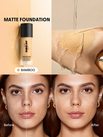 SHEGLAM Complexion Pro Long Lasting Breathable Matte Foundation