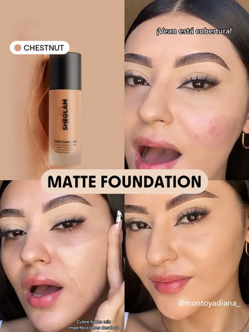 SHEGLAM Complexion Pro Long Lasting Breathable Matte Foundation