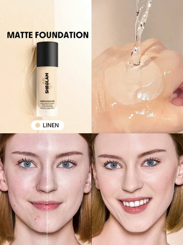 SHEGLAM Complexion Pro Long Lasting Breathable Matte Foundation