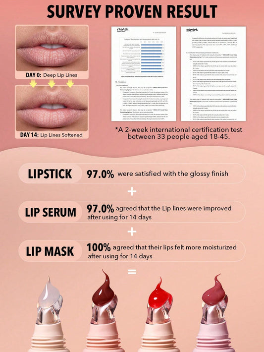 SHEGLAM Crystal Glaze Moisturizing Lip Care Set Moisturizing Clear Lip Care