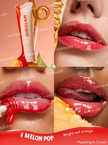 SHEGLAM Crystal Glaze Moisturizing Lip Care Set Moisturizing Clear Lip Care