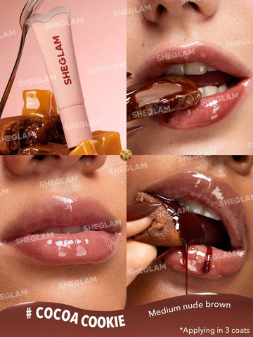 SHEGLAM Crystal Glaze Moisturizing Lip Care Set Moisturizing Clear Lip Care