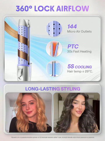 SHEGLAM HAIR Cool Lock Airflow Styler