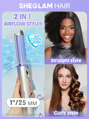 SHEGLAM HAIR Cool Lock Airflow Styler