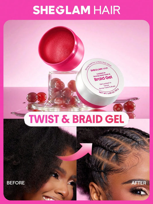 SHEGLAM HAIR Locked in Glossy Shine Strong Styling Stick-30g