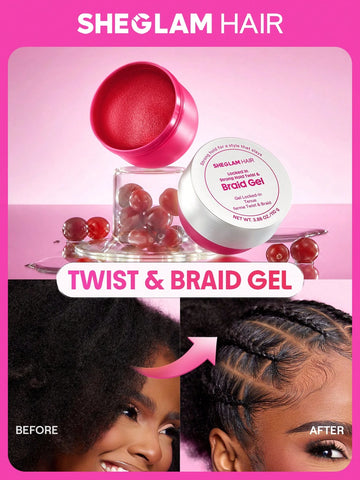 SHEGLAM HAIR Locked in Glossy Shine Strong Styling Stick-30g