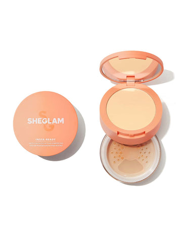 Insta-Ready Face & Under Eye Setting Powder Duo-Bubblegum 2 In 1