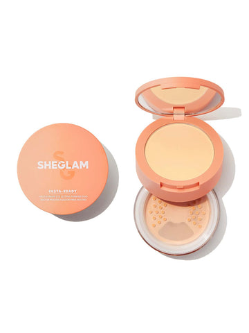 Insta-Ready Face & Under Eye Setting Powder Duo-Bubblegum 2 In 1