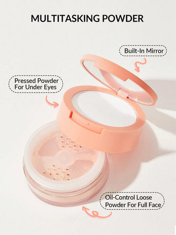 SHEGLAM Insta-Ready Face & Under Eye Setting Powder Duo