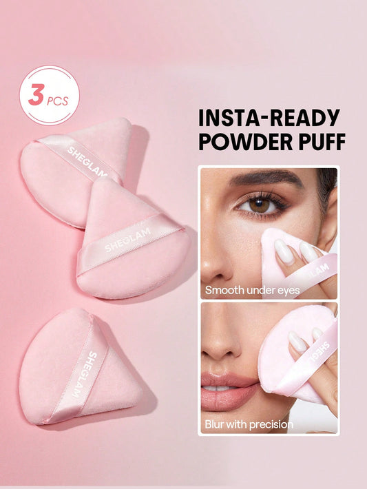1 Pcs Triangle Shaped Makeup Puff