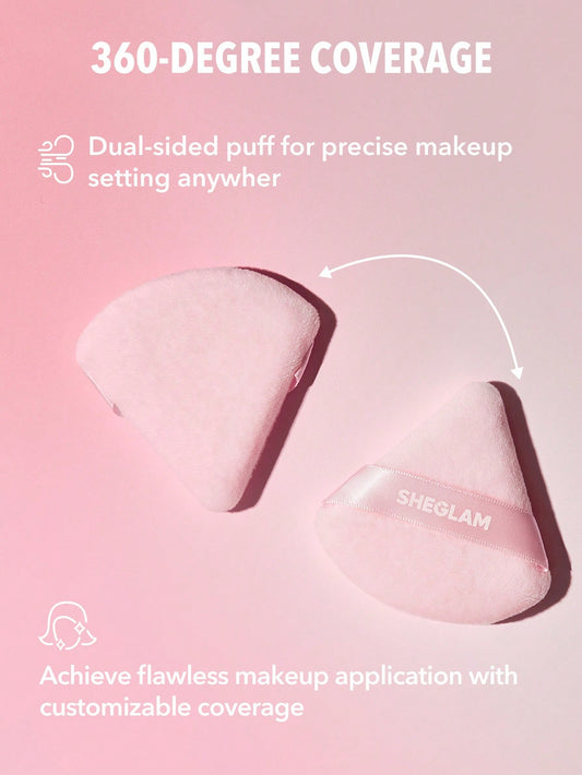 1 Pcs Triangle Shaped Makeup Puff