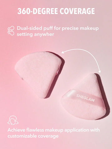 1 Pcs Triangle Shaped Makeup Puff