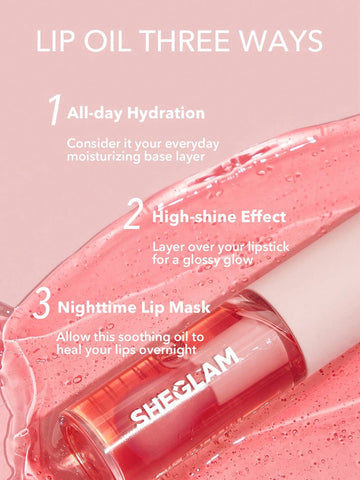 SHEGLAM Jelly Wow Hydrating Lip Oil