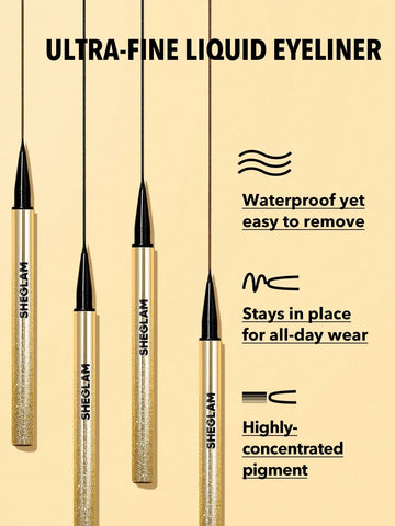 Line & Define Waterproof Liquid Eyeliner