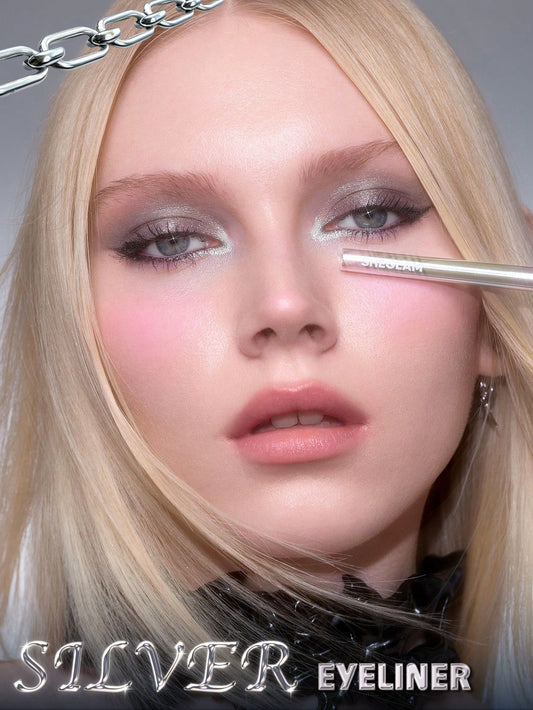 Strobe Metallic Eyeliner-Platinum Kohl Kajal