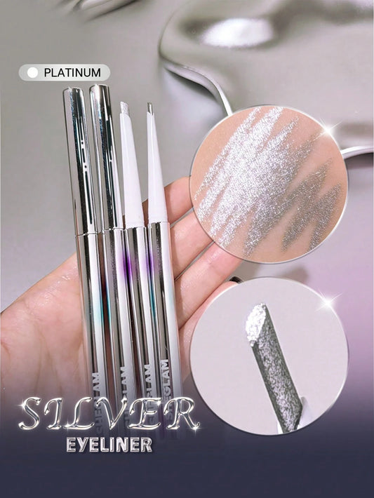 Strobe Metallic Eyeliner-Platinum Kohl Kajal