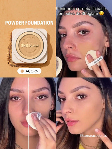 SHEGLAM Skin-Focus High Coverage Powder Foundation