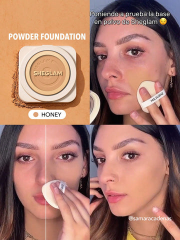 SHEGLAM Skin-Focus High Coverage Powder Foundation