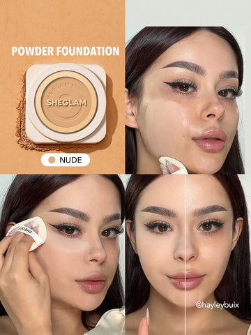SHEGLAM Skin-Focus High Coverage Powder Foundation