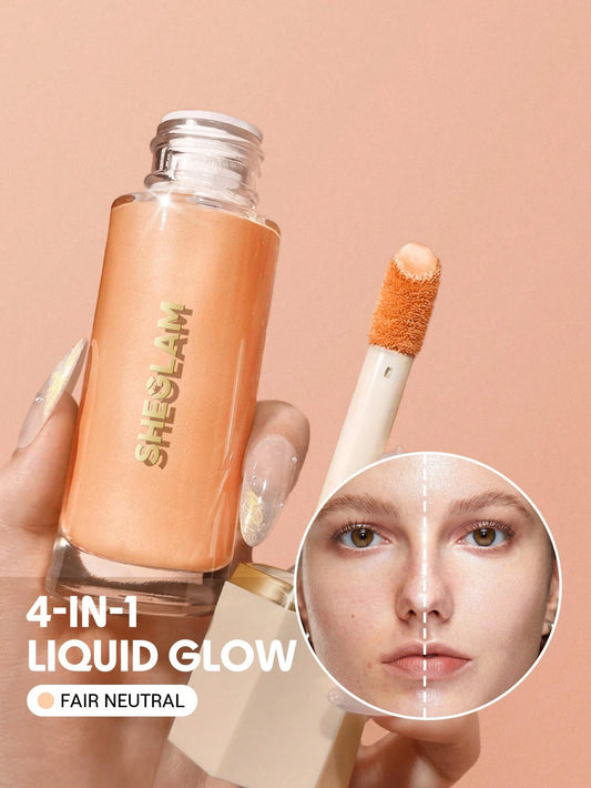 SHEGLAM Sunburst Glow Mixer-Fair Neutral Corrector Brightening Hydrating Primer