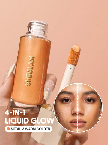 SHEGLAM Sunburst Glow Mixer-Fair Neutral Corrector Brightening Hydrating Primer