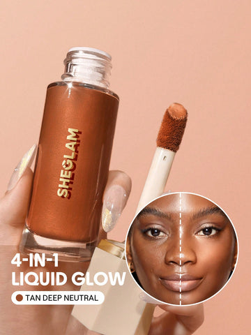 SHEGLAM Sunburst Glow Mixer-Fair Neutral Corrector Brightening Hydrating Primer