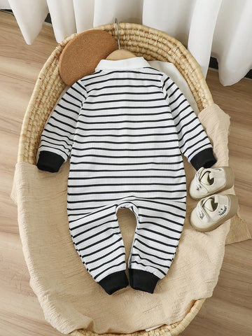 New Gentleman Style 2 In 1 Romper Baby Boy Romper