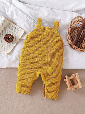 Vintaside Kids Baby Boy Stylish Bear Jacquard Knit Romper