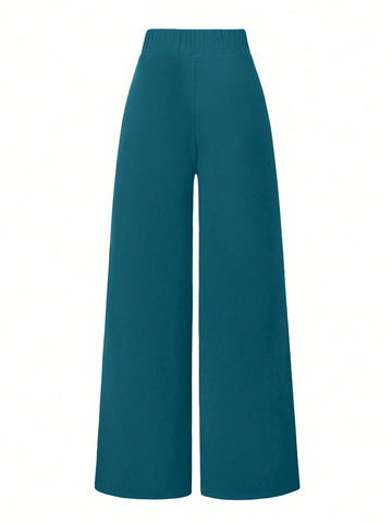 Solid Color Straight Leg Casual Versatile Business Commute Pants