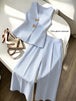 Blue & White