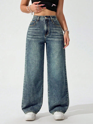 Casual Versatile Denim Jeans