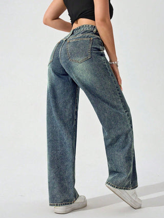 Casual Versatile Denim Jeans