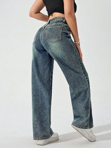 Casual Versatile Denim Jeans