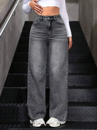 Casual Versatile Denim Jeans
