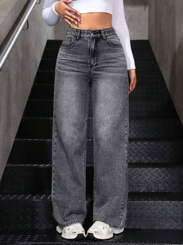 Casual Versatile Denim Jeans