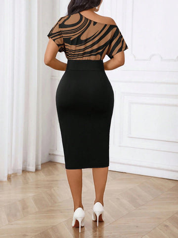 Elegant Office Party New Year Ladies Dresses