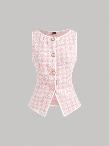 Vintage Elegant Waist Fitted Camisole