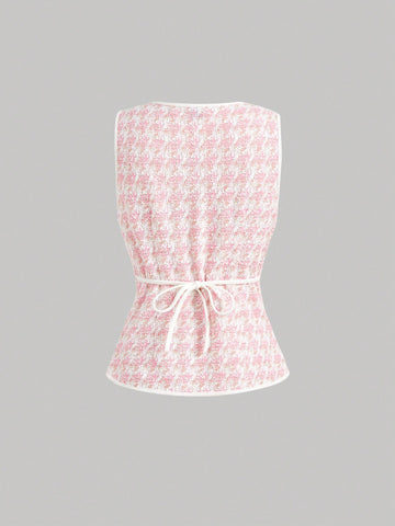 Vintage Elegant Waist Fitted Camisole