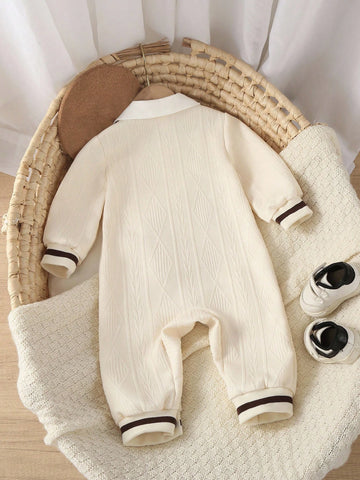 New Gentleman Style 2 In 1 Romper Baby Boy Romper