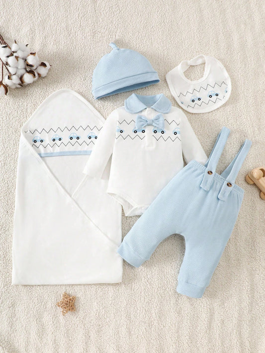 Baby Boy Cute Knitted Outfit