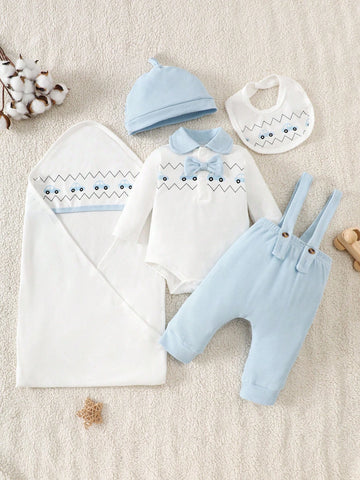Baby Boy Cute Knitted Outfit