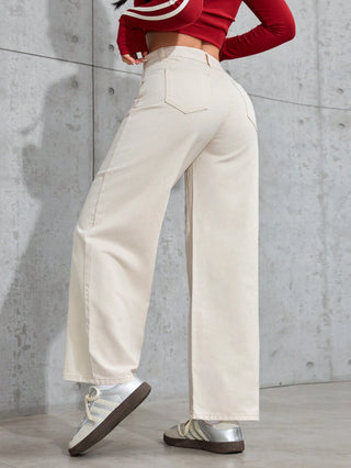 Casual Versatile Denim Jeans