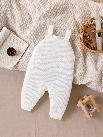Vintaside Kids Baby Boy Stylish Bear Jacquard Knit Romper