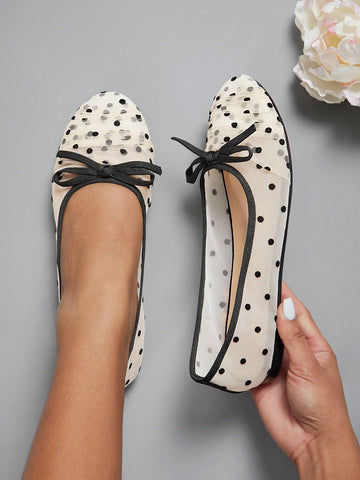 Women's Casual Forma Microfiber Closed Toe Comfortable Ballet Flats