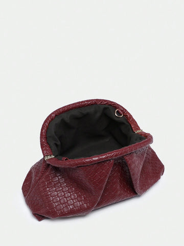 Women Vintage Minimalist Crocheted Beach Bag