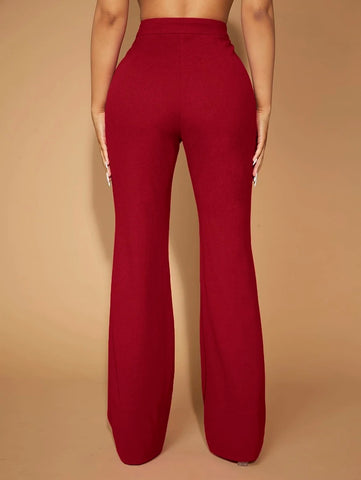 SXY High Waist Flare Leg Pants