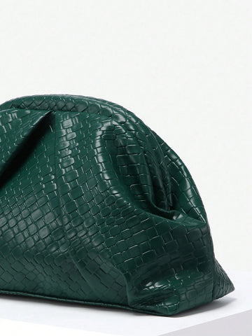 Women Vintage Minimalist Crocheted Beach Bag